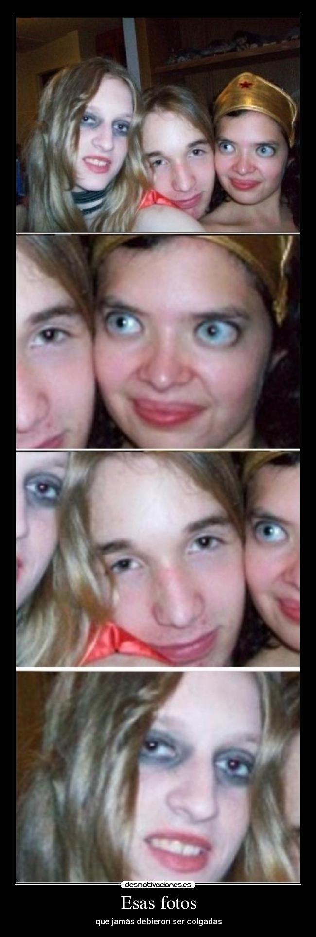 Esas fotos - que jamás debieron ser colgadas