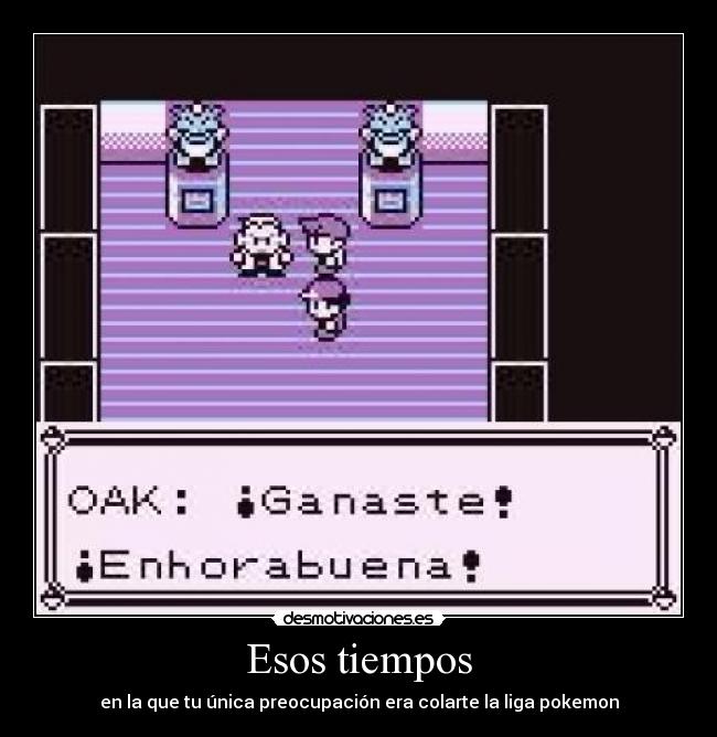 Esos tiempos -