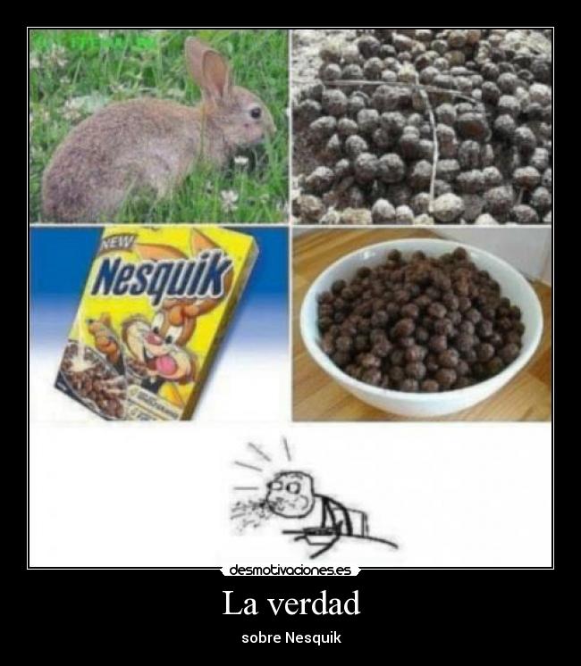 La verdad - sobre Nesquik