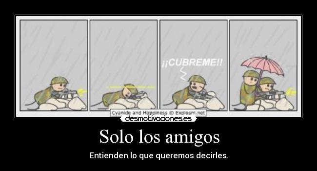 Solo los amigos - 