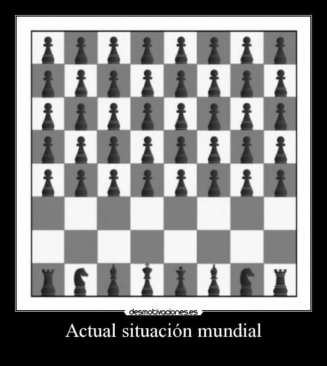 Actual situación mundial -