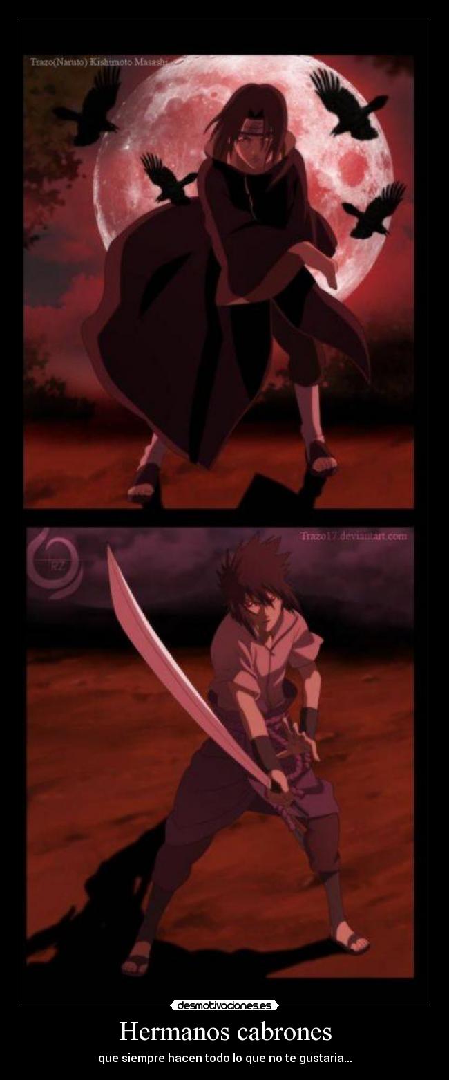 Hermanos cabrones - que siempre hacen todo lo que no te gustaria...