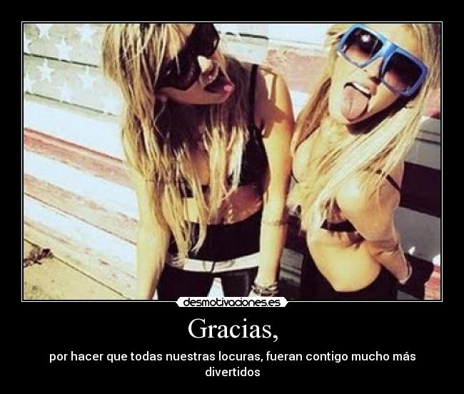 Gracias, -
