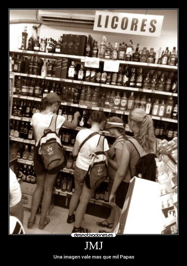 JMJ - Una imagen vale mas que mil Papas