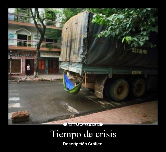 Tiempo de crisis - Descripción Gráfica.