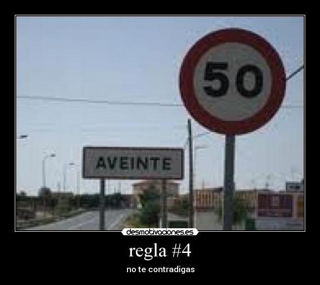 regla #4 - 