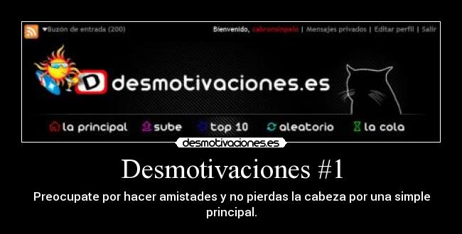Desmotivaciones #1 -