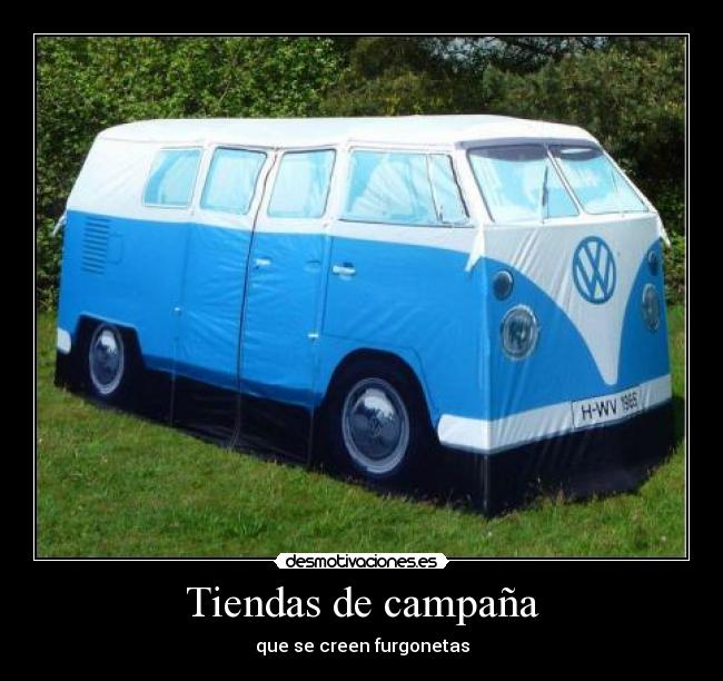 Tiendas de campaña -