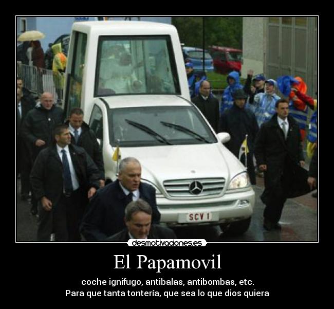 El Papamovil - 