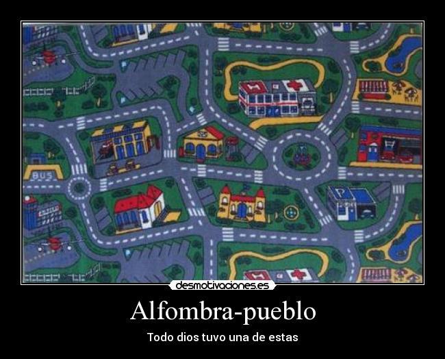 Alfombra-pueblo - 