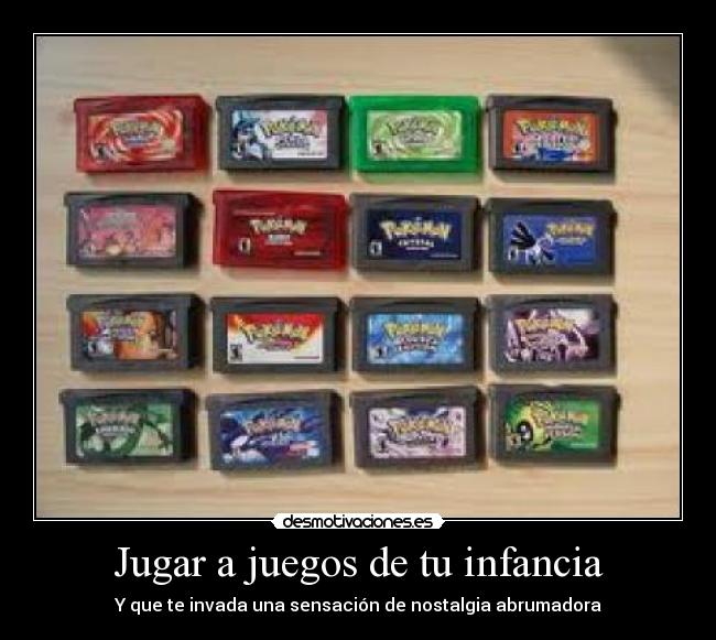 Jugar a juegos de tu infancia -