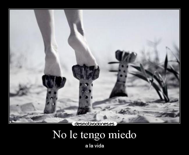 No le tengo miedo -