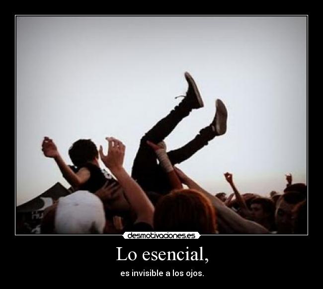 Lo esencial, - 