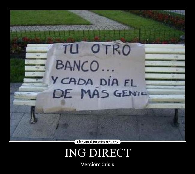 carteles ing direct crisis desmotivaciones