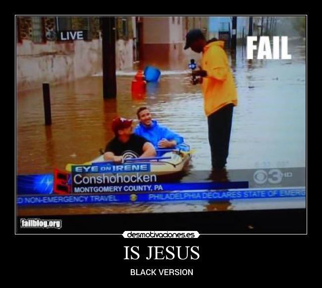 IS JESUS - BLACK VERSION