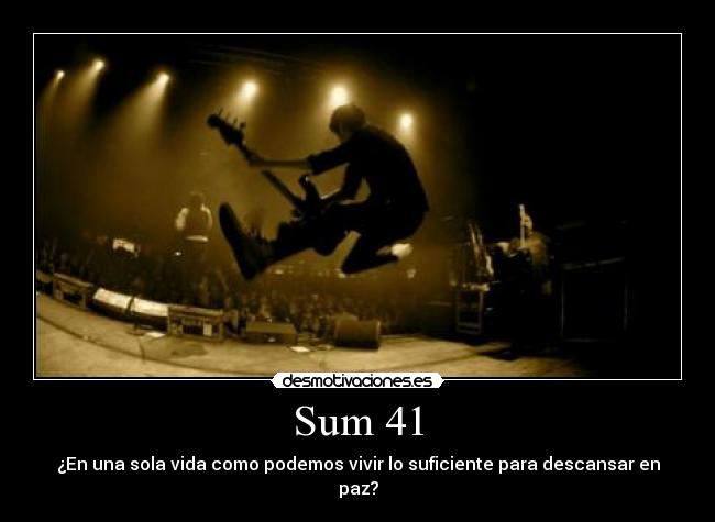 Sum 41 -