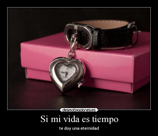 Si mi vida es tiempo -