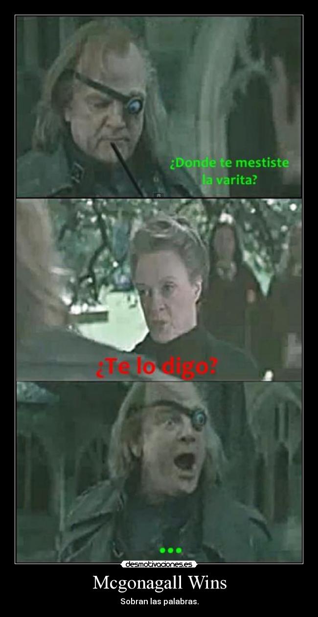 Mcgonagall Wins - 