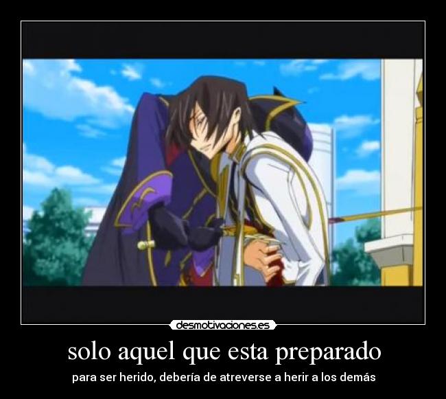 carteles code geass muerte herir desmotivaciones