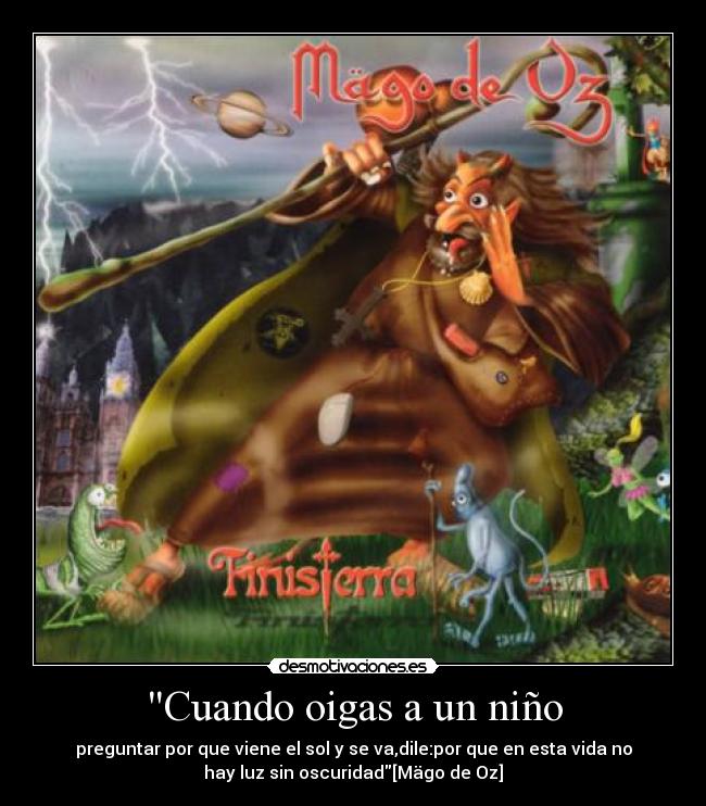 Cuando oigas a un niño -