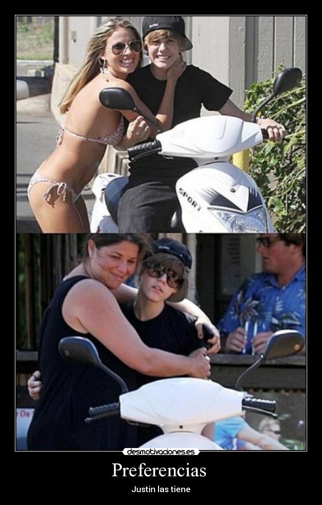 Preferencias - Justin las tiene