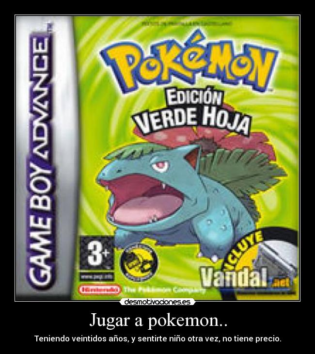 Jugar a pokemon.. - 