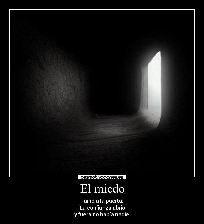 El miedo - 