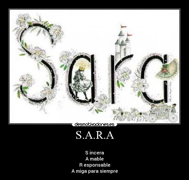 S.A.R.A - 