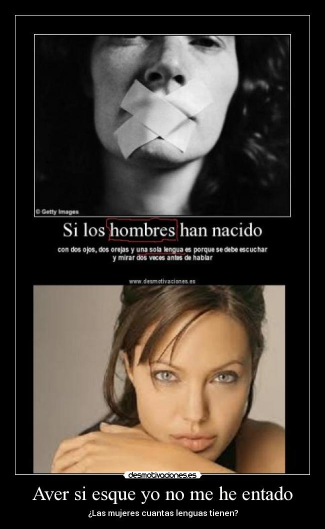 Aver si esque yo no me he entado -