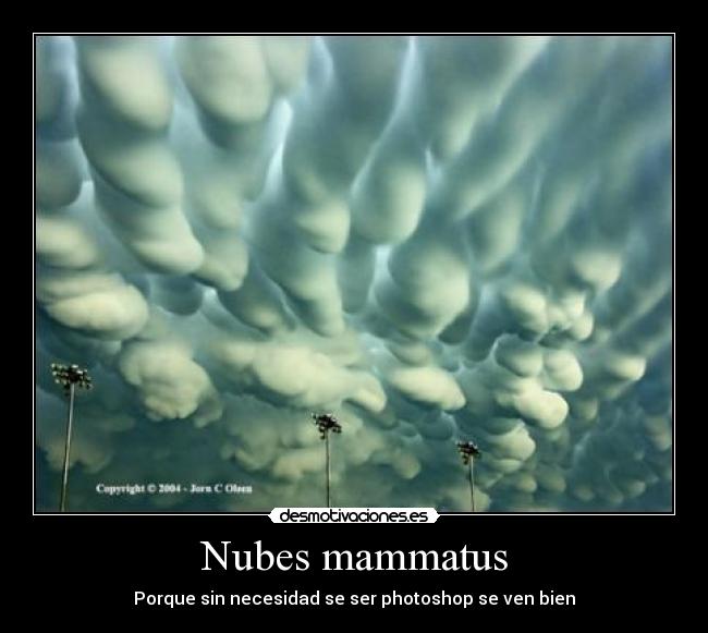 Nubes mammatus - 