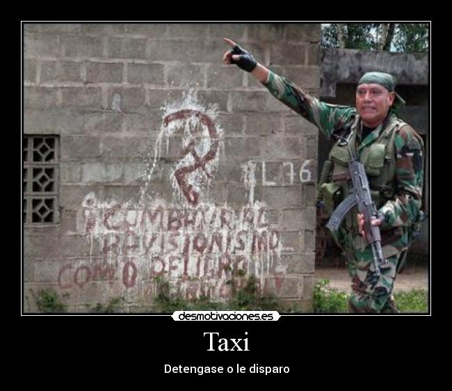 Taxi - Detengase o le disparo
