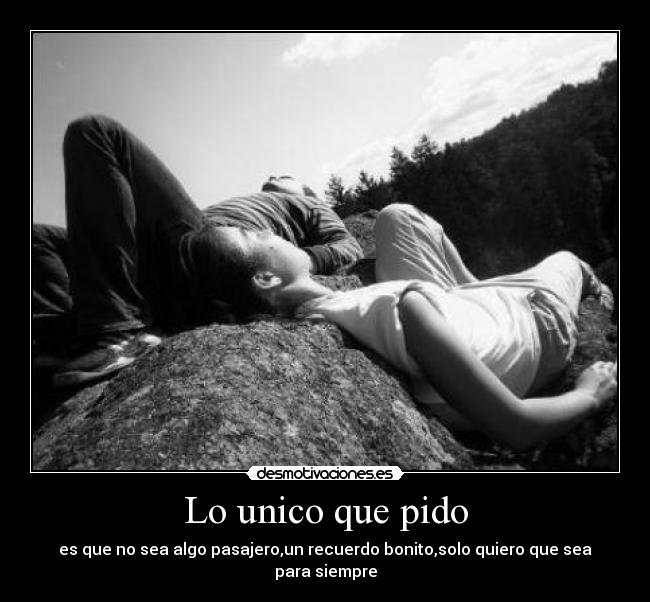 Lo unico que pido - 
