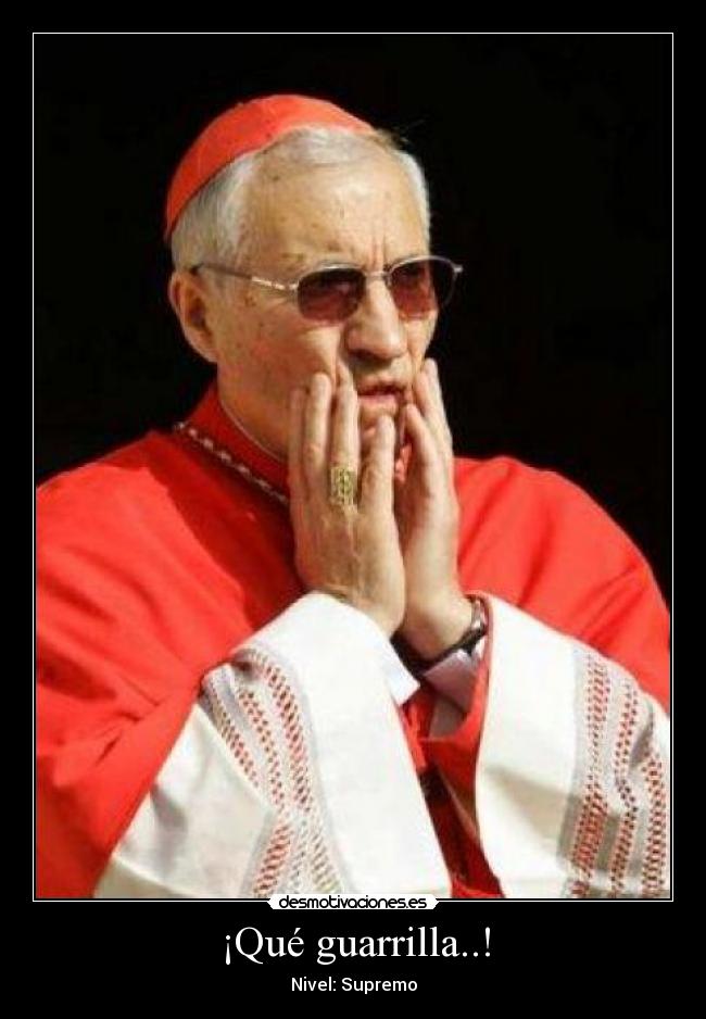 ¡Qué guarrilla..! -