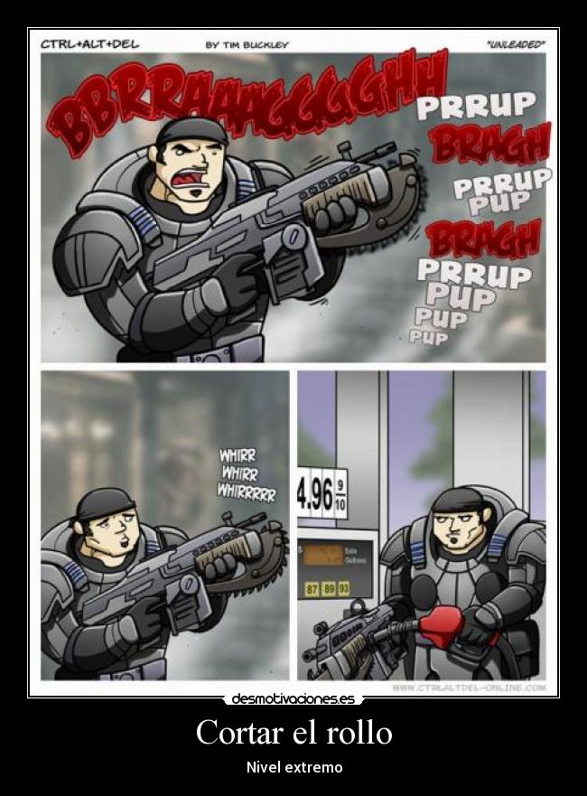 Cortar el rollo - Nivel extremo
