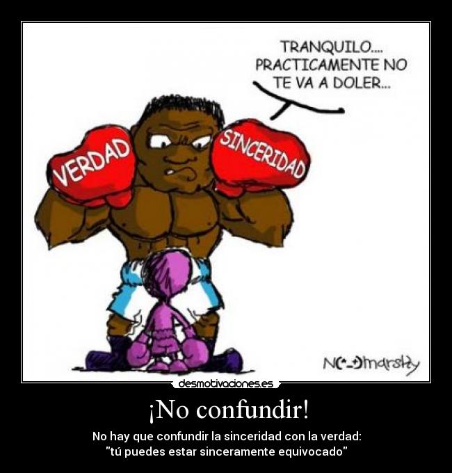 ¡No confundir! - 