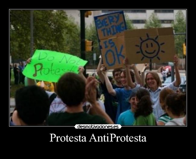Protesta AntiProtesta - 