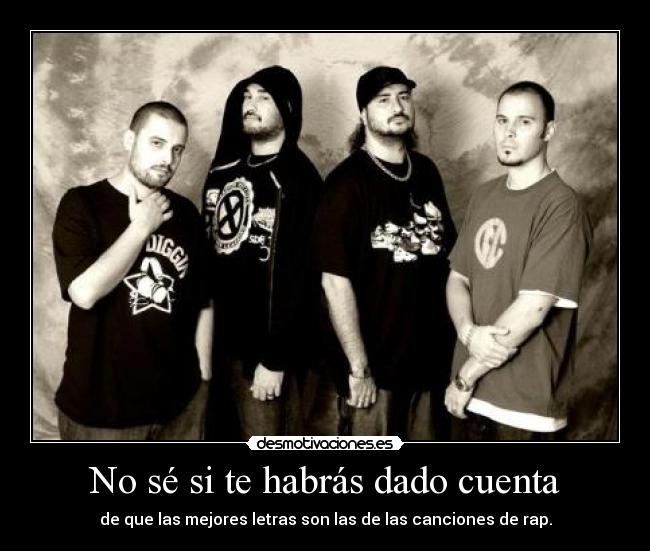 carteles rap desmotivaciones