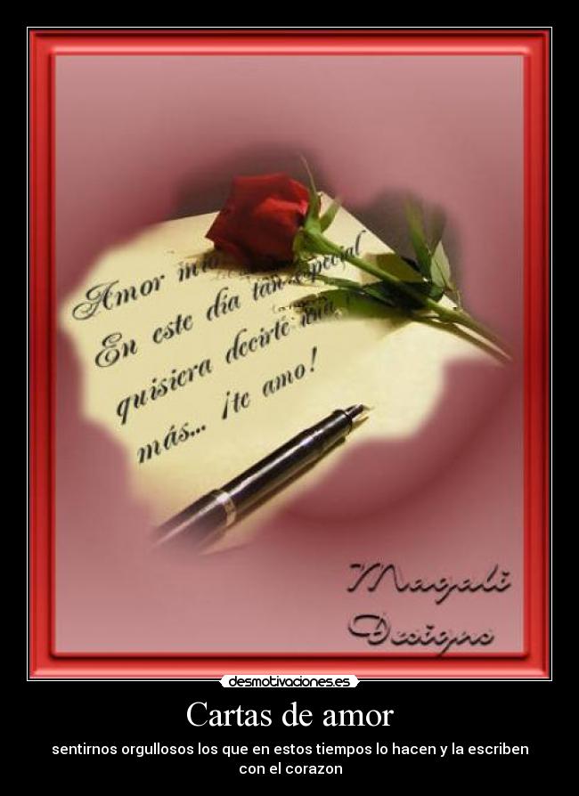 Cartas de amor -