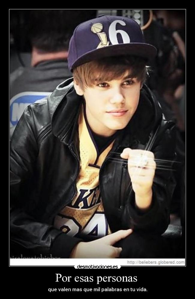 Por esas personas  - 