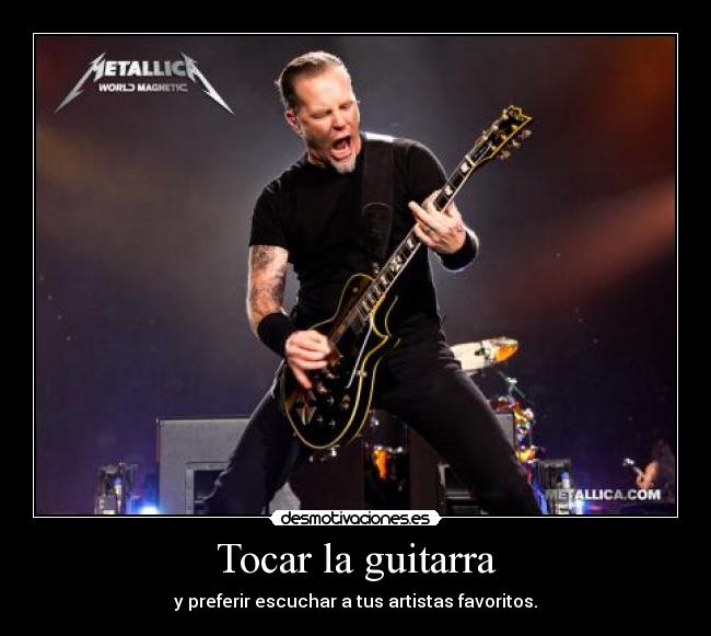 Tocar la guitarra -