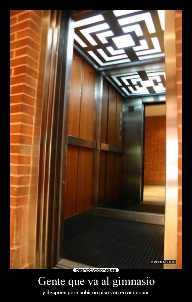 carteles gente que gimnasio desmotivaciones