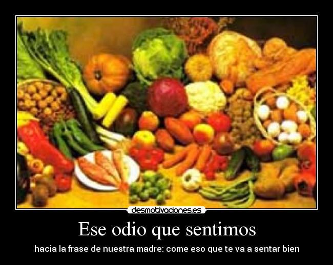 Ese odio que sentimos -