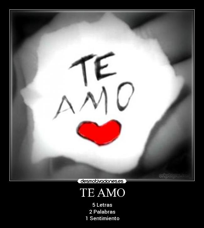 TE AMO - 