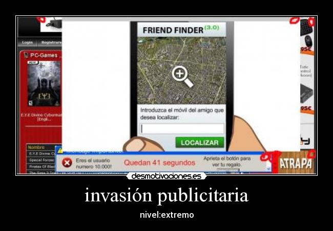 invasión publicitaria -