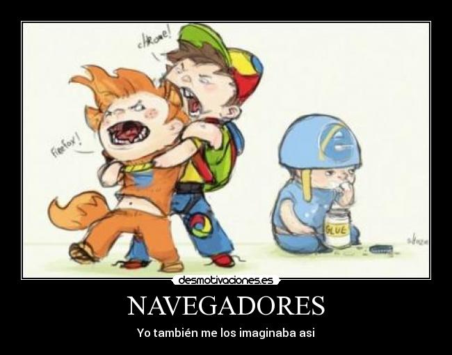 NAVEGADORES - Yo también me los imaginaba asi