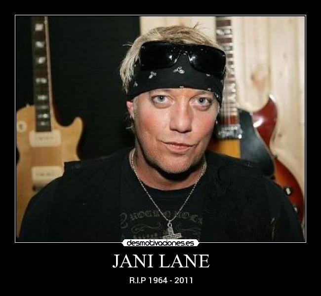 JANI LANE - R.I.P 1964 - 2011