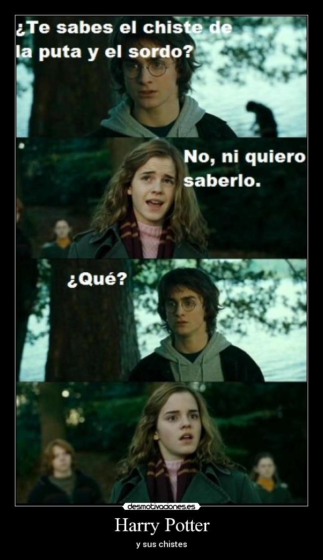 Harry Potter - y sus chistes