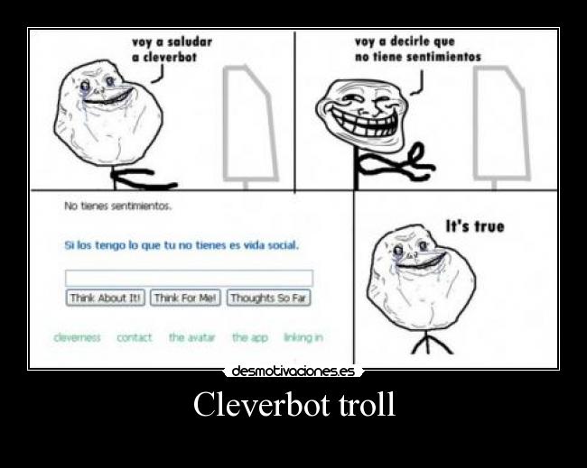 Cleverbot troll - 