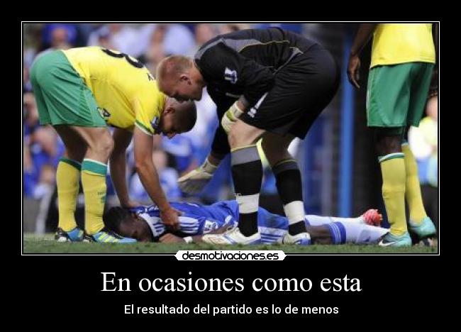 carteles didier drogba uno los mas grandes del futbol sufre una grave lesion cuello desmotivaciones