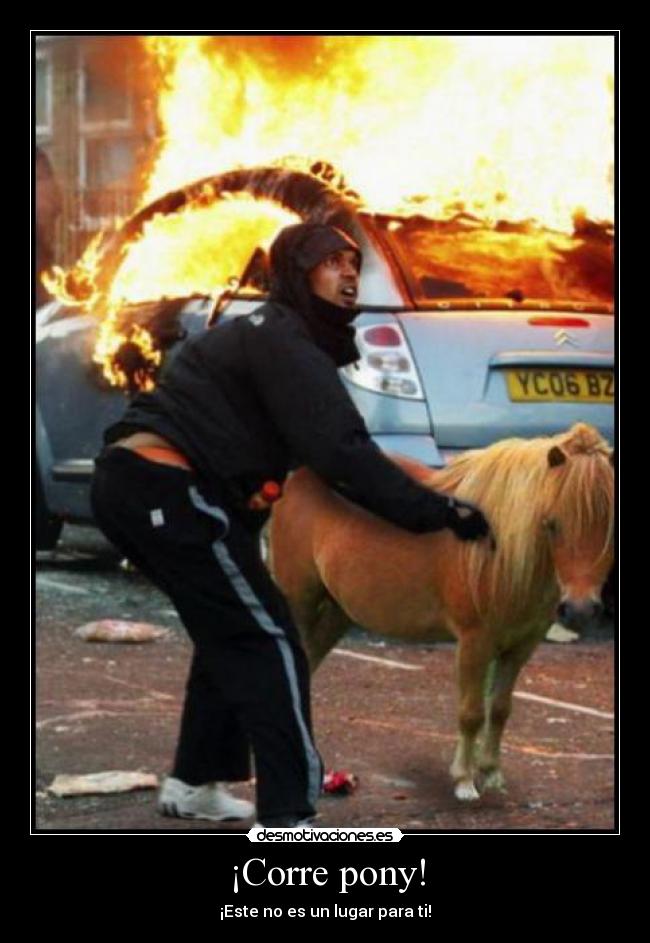 ¡Corre pony! -